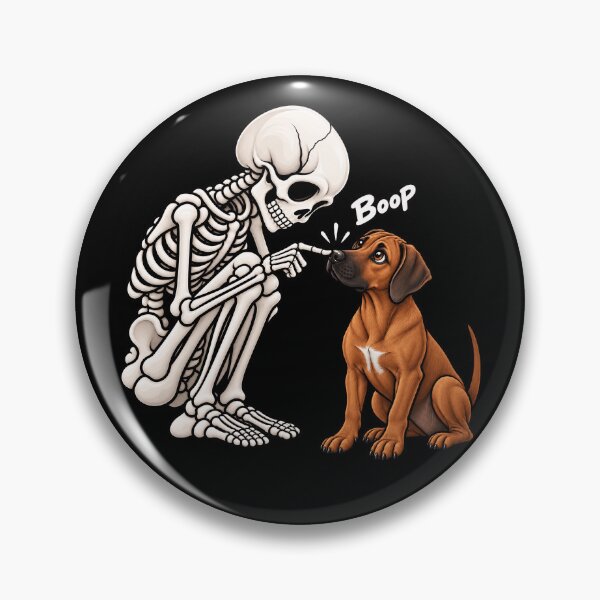 Item preview, Funny Skeleton Rhodesian Ridgeback Dog Boop Halloween Design Mom Dad designed and sold by rafaeltto.