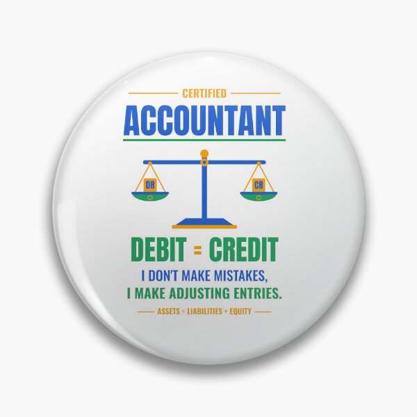 Item preview, Funny Accountant Gift Debit Equals Credit designed and sold by Fine Art California.