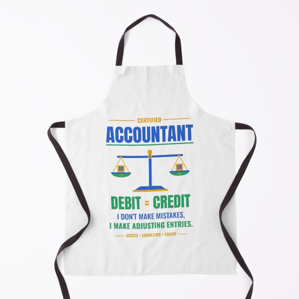 Item preview, Funny Accountant Gift Debit Equals Credit designed and sold by Fine Art California.