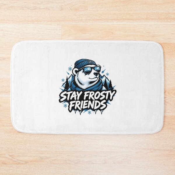 Item preview, Stay Frosty Cool Design with Icy Vibes and Bold Typography designed and sold by yellingberry.