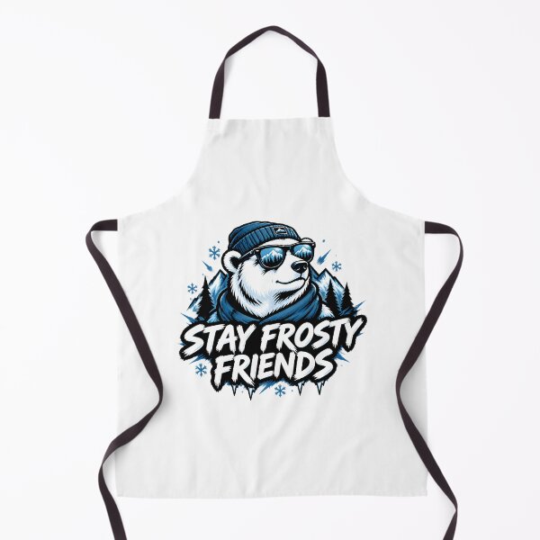 Item preview, Stay Frosty Cool Design with Icy Vibes and Bold Typography designed and sold by yellingberry.