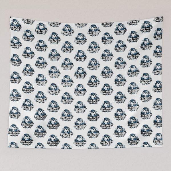 Item preview, Stay Frosty Cool Design with Icy Vibes and Bold Typography designed and sold by yellingberry.