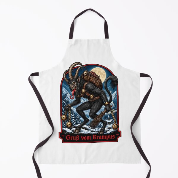 Item preview, Krampus and Azhmodai Mythical Demon Art Design designed and sold by Cemeterykiss.