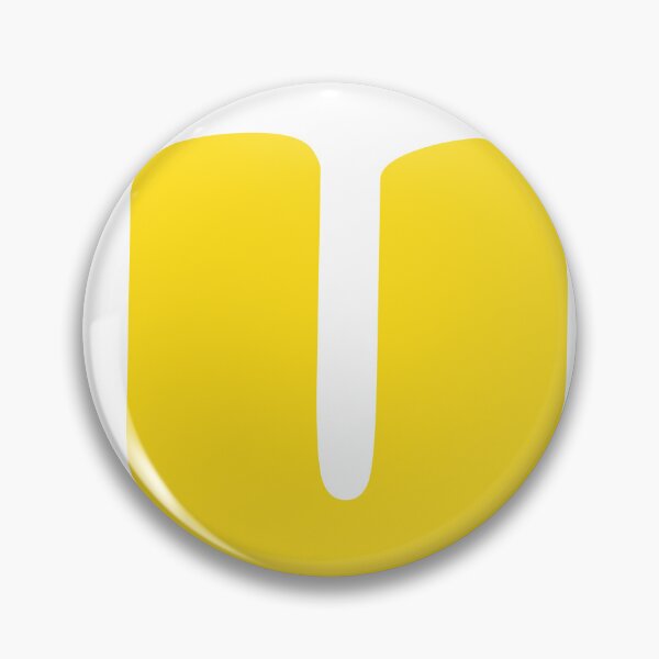 Item preview, Halloween Yellow Letter U Initial designed and sold by remoteart.