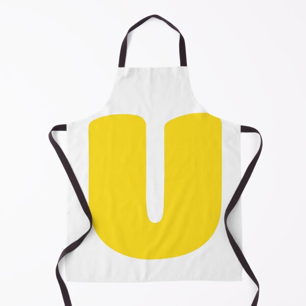 Item preview, Halloween Yellow Letter U Initial designed and sold by remoteart.