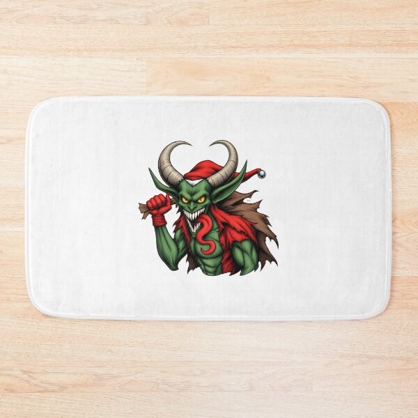 Item preview, Magnificent Krampus Illustration - Dark Holiday Mythical Creature Design designed and sold by Cemeterykiss.