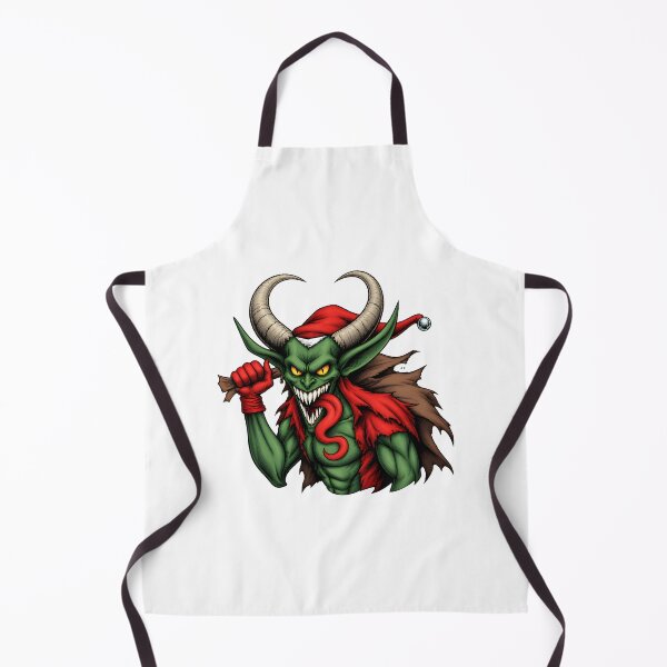 Item preview, Magnificent Krampus Illustration - Dark Holiday Mythical Creature Design designed and sold by Cemeterykiss.
