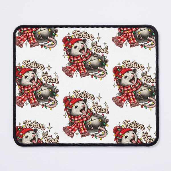 Item preview, Festive But Feral Cute Possum Christmas Holiday Lights Design designed and sold by Machomanshop.
