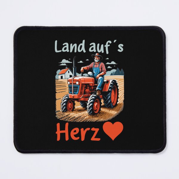 Item preview, Countryside, heart, farmer, tractor, rural life designed and sold by Loona97.