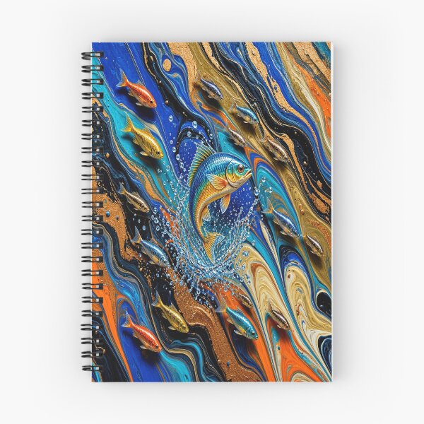 Item preview, Golden Koi Fish Crest - Mystical Ocean Emblem Fluid Art designed and sold by Breezes-of-Ida.