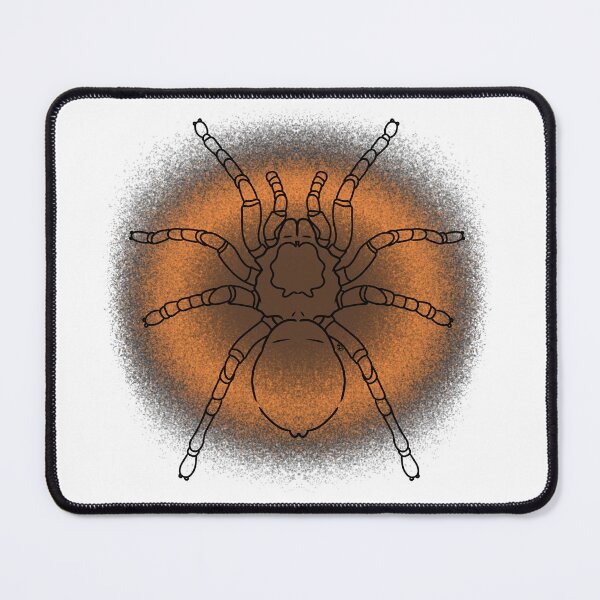 Item preview, Red-Knee Tarantula Line-art (Brown & Orange) designed and sold by Burnt_Pikachu.