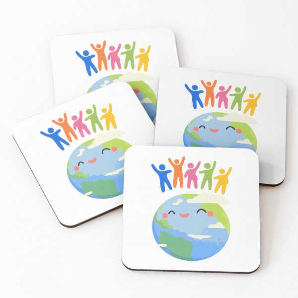 Item preview, Happy Earth, Happy People - Colorful Unity designed and sold by Eshopss.