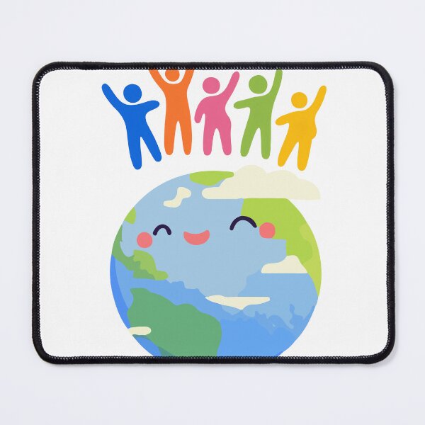 Item preview, Happy Earth, Happy People - Colorful Unity designed and sold by Eshopss.