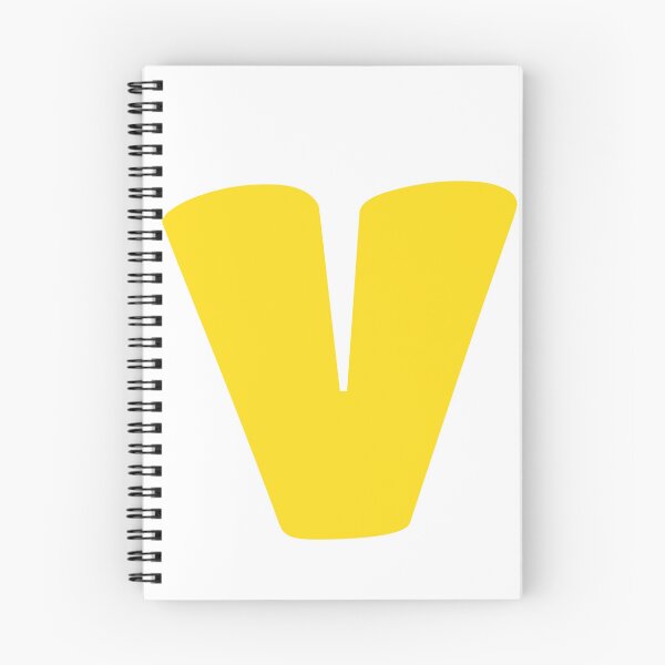 Item preview, Halloween Yellow Letter V Initial designed and sold by remoteart.
