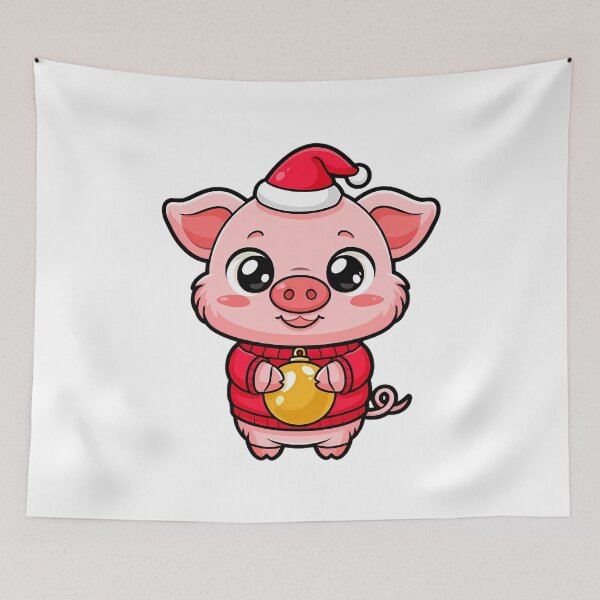 Item preview, Christmas Cartoon –Festive Holiday Collection designed and sold by Retro Whimsy.