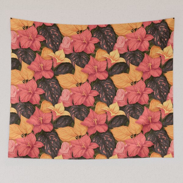 Item preview, Elegant Pothos Texture  - Flower Bouquet Pattern - Valentine Gifts For Him designed and sold by RoyalStarsPatts.