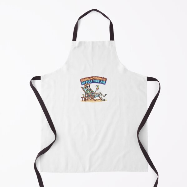 Item preview, Doing Nothing Is My Full Time Job Skeleton Vacation designed and sold by Maclaw200d.