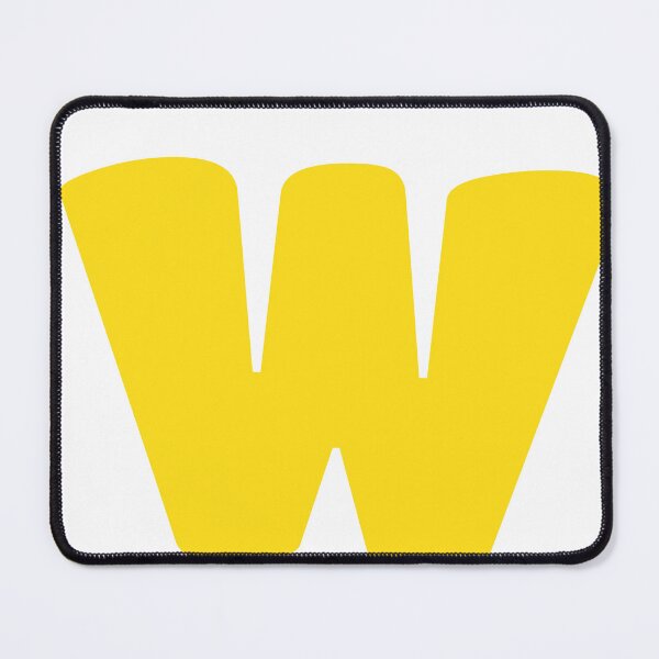 Item preview, Halloween Yellow Letter W Initial designed and sold by remoteart.