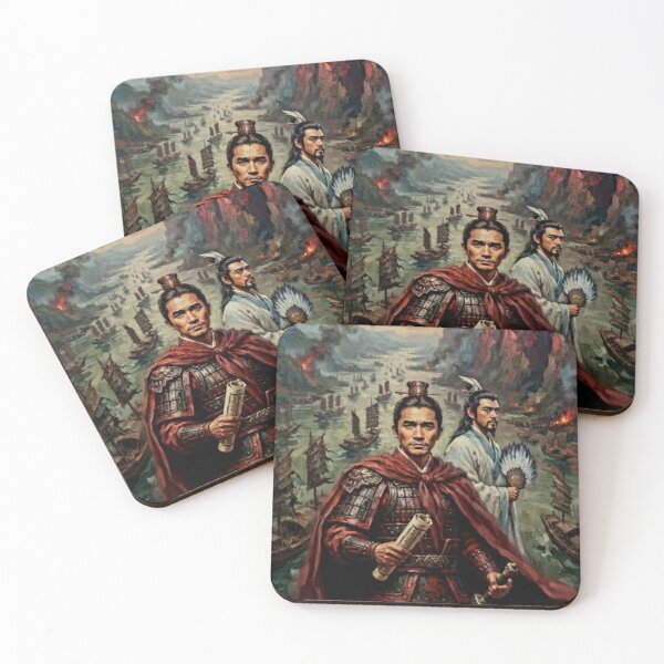Item preview, Red Cliff Naval Battle Fine Art Tribute designed and sold by Art's Diner.