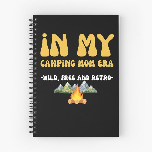 Item preview, Groovy In My Camping Mom Era Wild Free And Retro designed and sold by mumchaosdesigns.