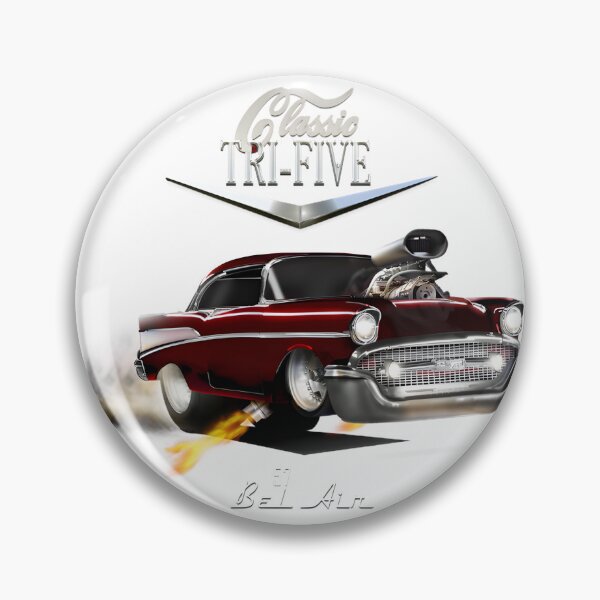 Item preview, Classic Chevy Belair Vintage Car Illustration Design designed and sold by weaklings.