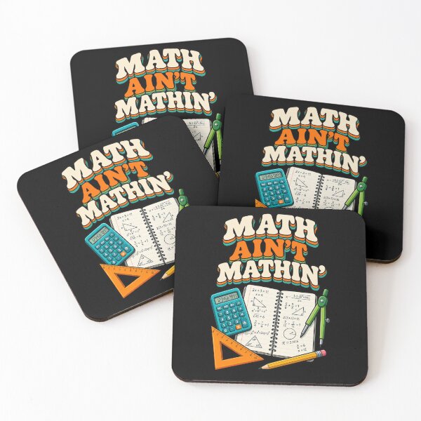 Item preview, Math Ain't Mathin Funny Math Teacher Student Back To School designed and sold by Whirx.