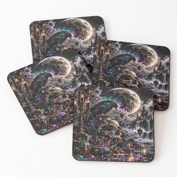 Item preview, Raven Kingdom Beyond the Moon designed and sold by Personiq Kaleido.