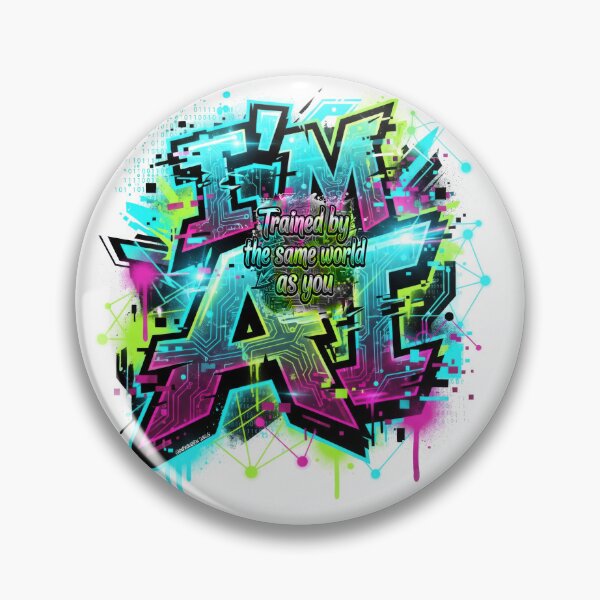 Item preview, I'm AI  _ Trained by the same world as you designed and sold by Graphqueen.