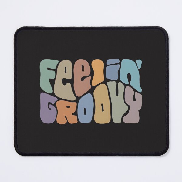 Item preview, Feelin' Groovy Colorful Word Art Retro Typography Design designed and sold by V1cent V4nGogh.