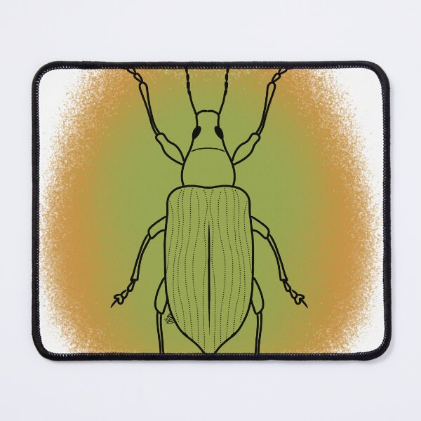 Item preview, Green Leaf Weevil Line-art (Green, Brown) designed and sold by Burnt_Pikachu.