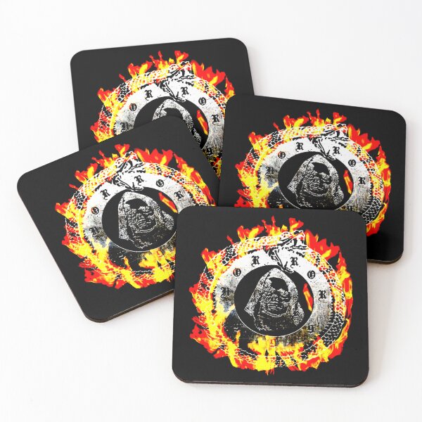 Item preview, Iron Texture With Fire Industrial Rap designed and sold by DeadTired666.