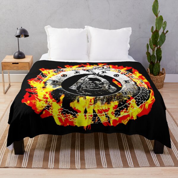 Item preview, Iron Texture With Fire Industrial Rap designed and sold by DeadTired666.