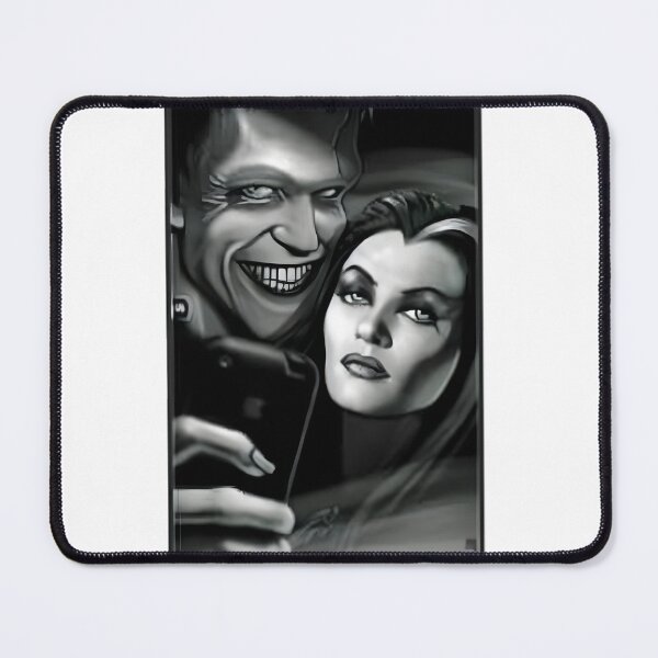 Item preview, The Munsters Family Taking a Fun Selfie Illustration designed and sold by V1cent V4nGogh.