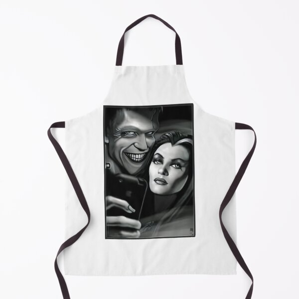 Item preview, The Munsters Family Taking a Fun Selfie Illustration designed and sold by V1cent V4nGogh.