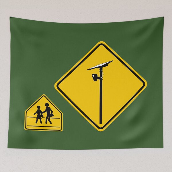 Item preview, Flock School Crossing designed and sold by Karate Octopus.