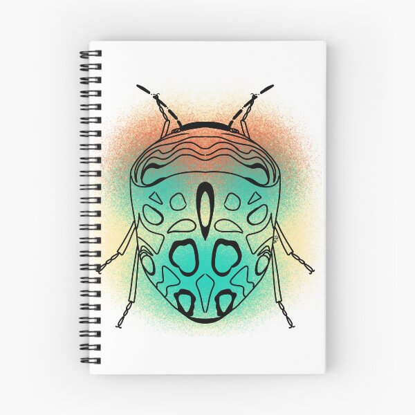 Item preview, Picasso bug Line-art (Cream, Blue, Orange)  designed and sold by Burnt_Pikachu.