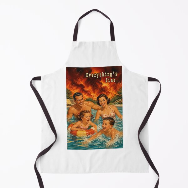 Item preview, Just keep swimming, everything's fine. designed and sold by Jason A. Clark.