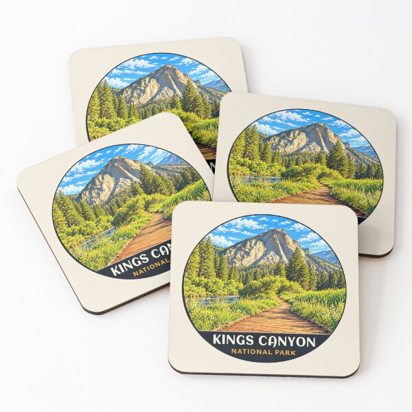 Item preview, Kings Canyon National Park Sticker designed and sold by Gideon Emmerich.
