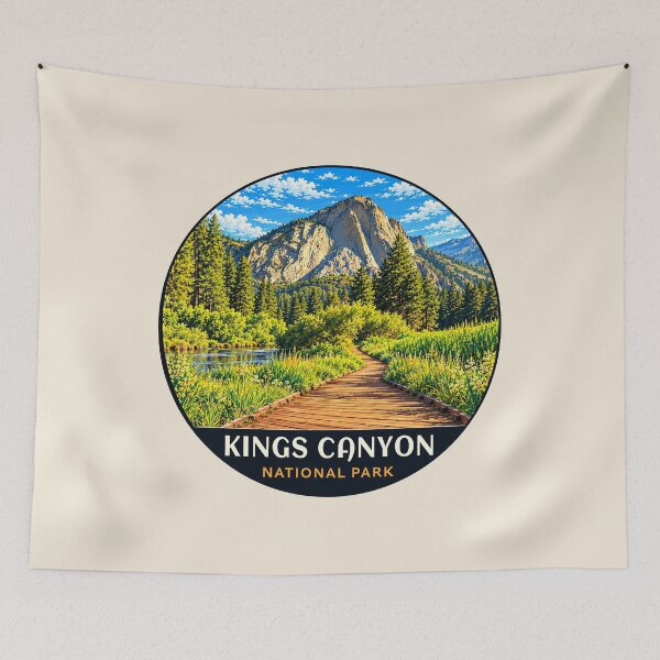 Item preview, Kings Canyon National Park Sticker designed and sold by Gideon Emmerich.