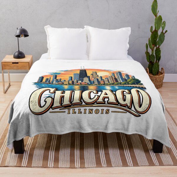 Item preview, Vintage Chicago Illinois Travel Souvenir Landmark Gift designed and sold by MichaeIRellov.