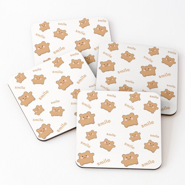 Item preview, Cute Hand Drawn Bear Smile Pattern designed and sold by Porpor Artwork.