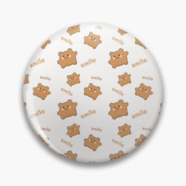 Item preview, Cute Hand Drawn Bear Smile Pattern designed and sold by Porpor Artwork.