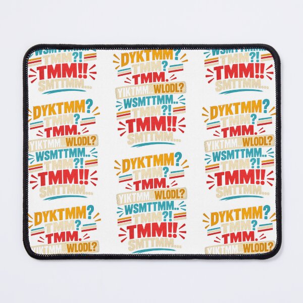 Item preview, Do You Know The Muffin Man Retro Acronym Dialogue Typography Design designed and sold by Machomanshop.