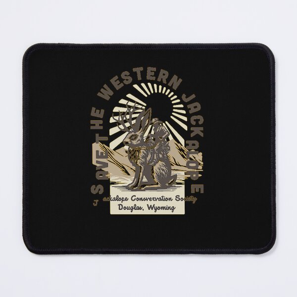 Item preview, Vintage Mythical Jackalope Conservation Western Wildlife Art designed and sold by RolfThomas.
