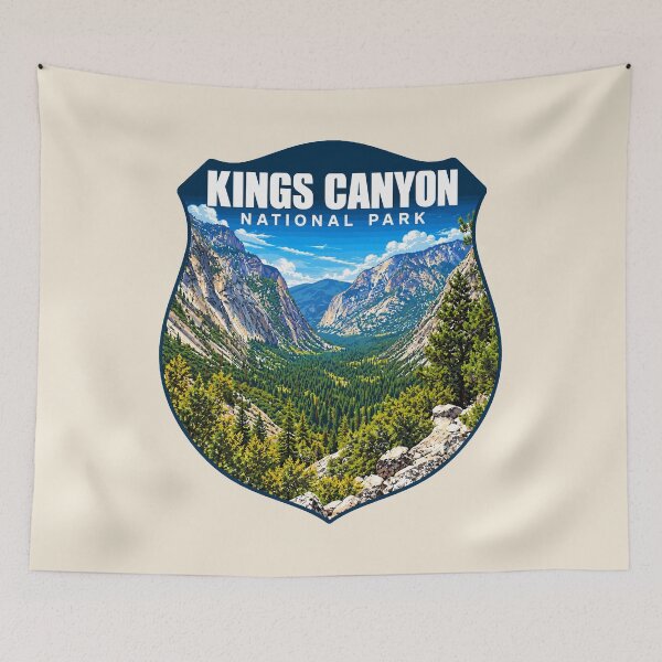 Item preview, Kings Canyon National Park Sticker designed and sold by Gideon Emmerich.