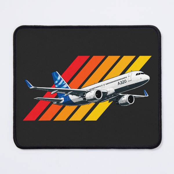 Item preview, A320 Aviation Retro Jetliner | Classic Commercial Airplane Graphic designed and sold by VoglR.