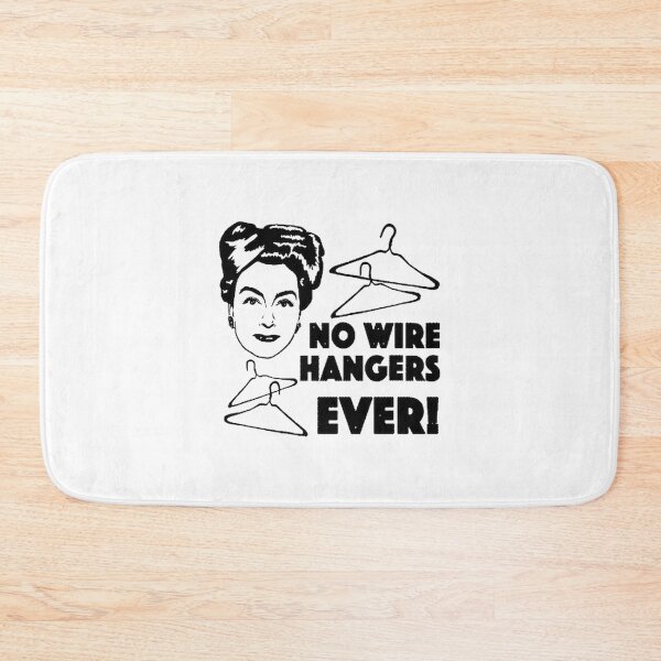 Item preview, Joan Crawford Inspired Mommie Dearest Illustration No Wire Hangers Ever Design designed and sold by The-1916.