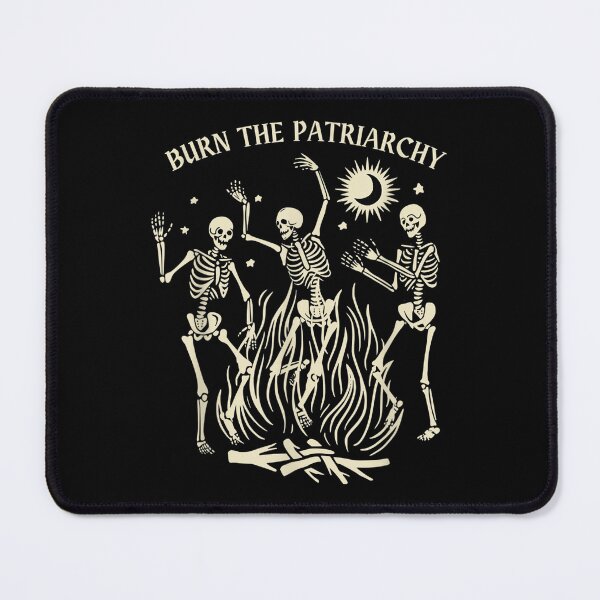 Item preview, Burn The Patriarchy, Funny Feminist Halloween designed and sold by Suzu Comena.