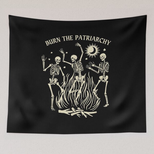 Item preview, Burn The Patriarchy, Funny Feminist Halloween  designed and sold by Suzu Comena.