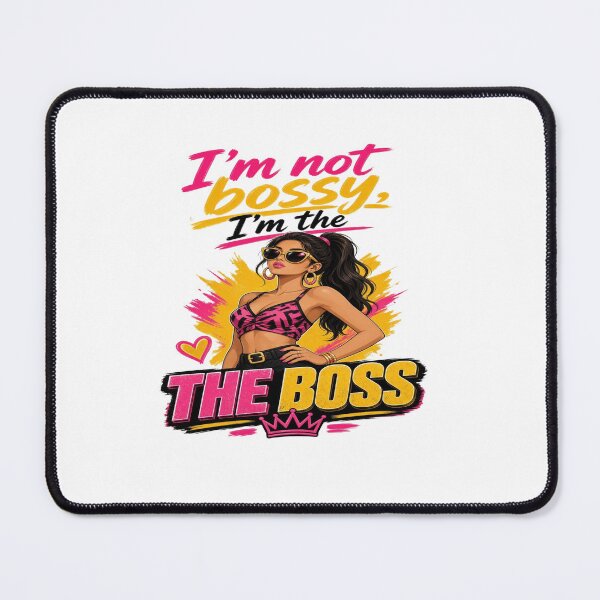 Item preview, I'm Not Bossy I'm the Boss Funny Sassy Woman Attitude Graphic designed and sold by Sushikidsntoddlers.